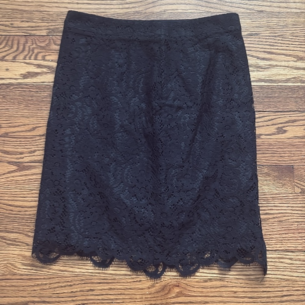 J crew lace skirt - Picture 2 of 4